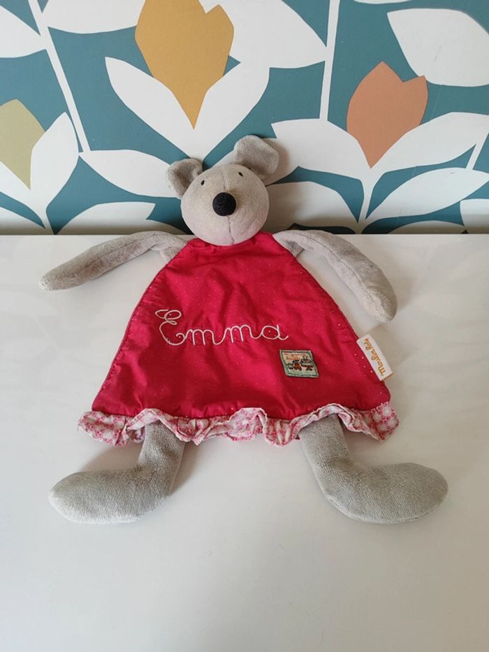 Doudou souris la grande famille moulin roty