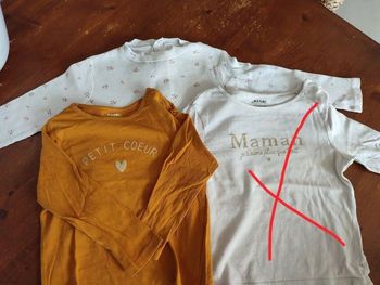 Lot de 2 Tee-shirt manches longues
