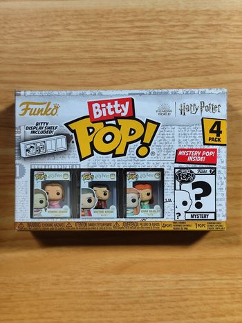 Boîte 4 Bitty Pop! Harry Potter - Hermione Granger, Viktor Krum, Ginny Weasley + Mystère !