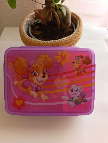 Boite a goûter paw patrol neuve