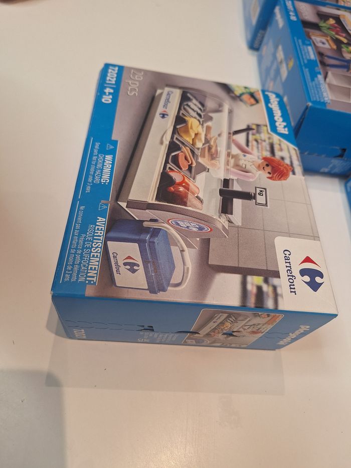 4 BOÎTES DE Playmobil neuves, édition limitée Carrefour EUR 49,90