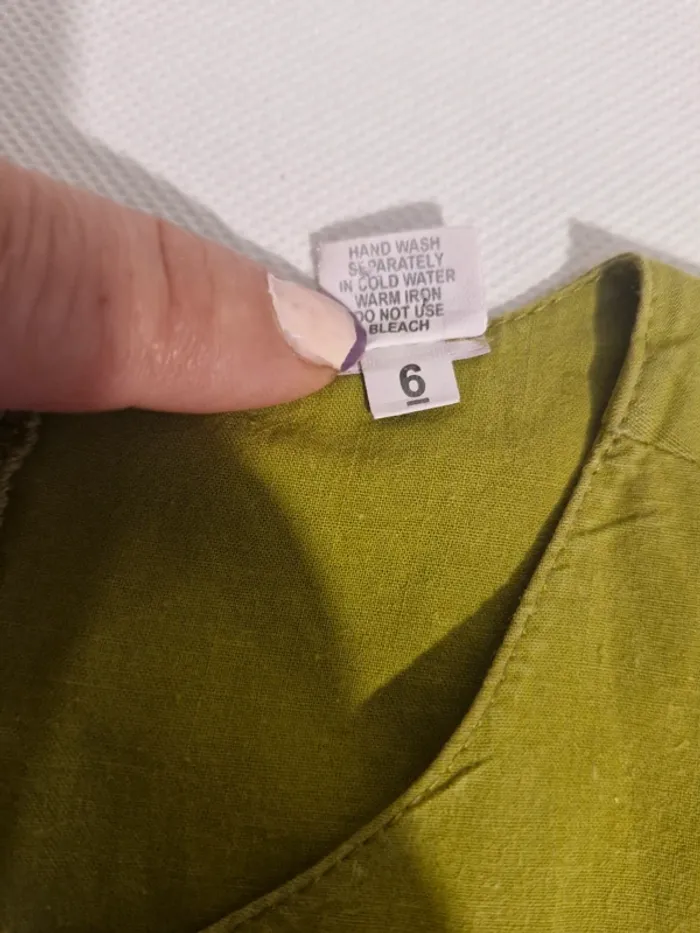 Robe fille bicolore 6 ans Sans marque - photo numéro 3