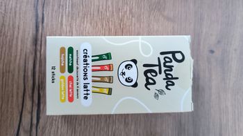 Panda tea création latte