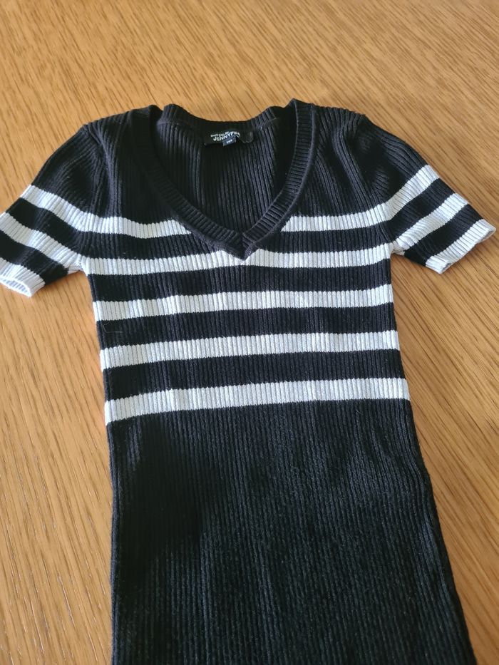 Robe 12 ans Jennyfer noir et blanc - photo numéro 2