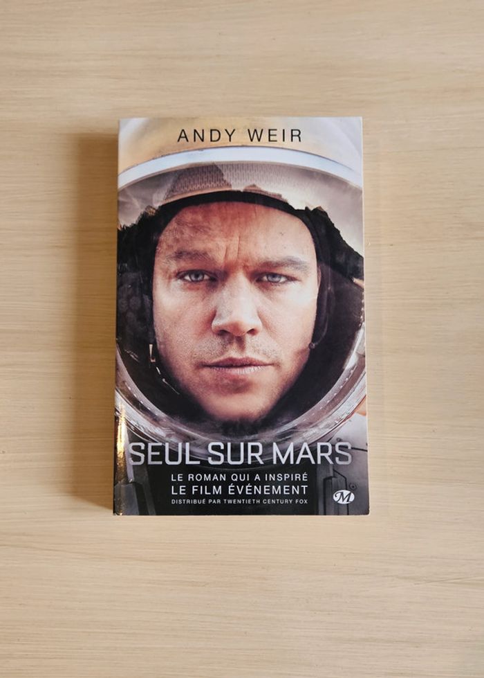 Livre Seul sur mars