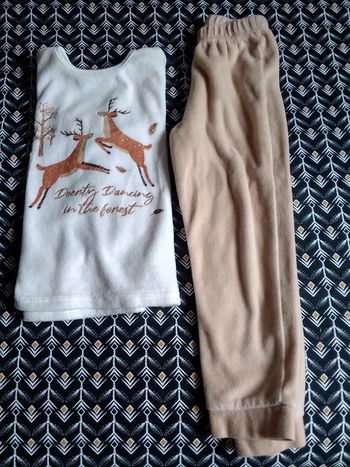 Pyjama velours motif rennes de InExtenso en 5 ans