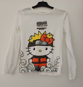 Tee-shirt Naruto Hello Kitty 