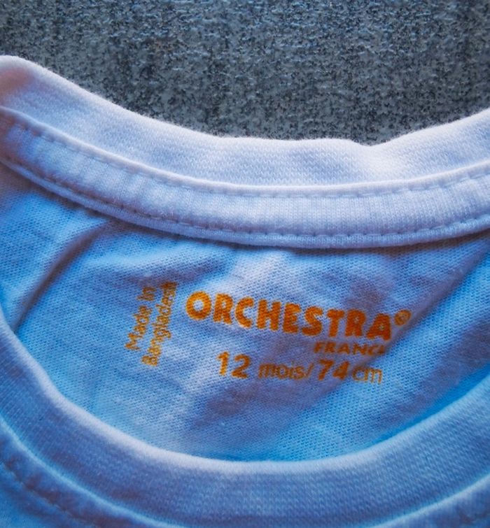 T-shirt bébé garçon 12 mois neuf - photo numéro 2