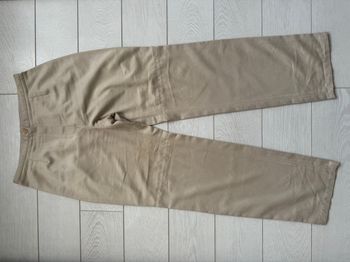 Pantalon AutreTon beige droit et fluide