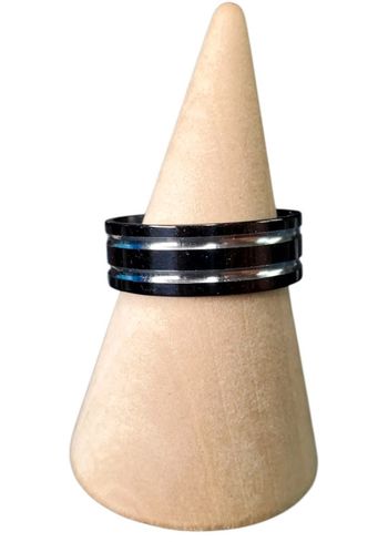 Bague alliance bicolore