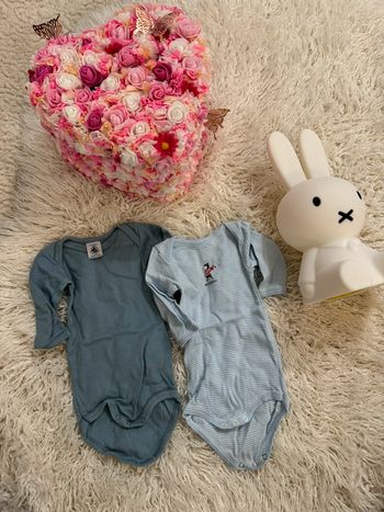 Lot de 3 bodies Petit Bateau