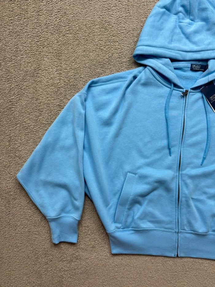 Gilet Ralph Lauren bleu clair taille S - photo numéro 4