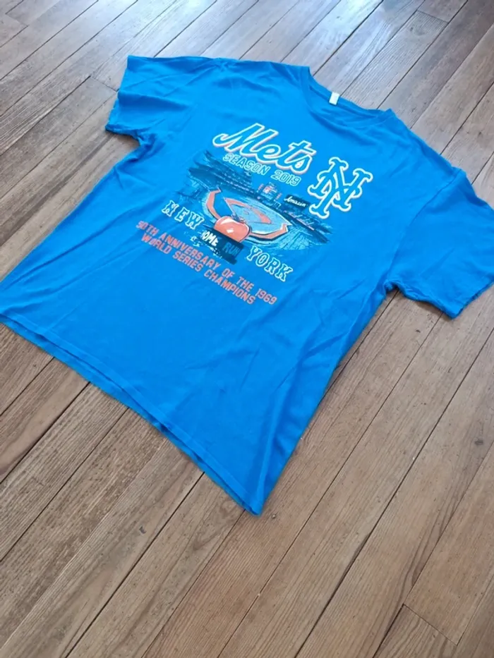T-shirt MLB New York Mets season 2019 - XL - photo numéro 2