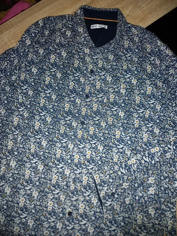 Chemise fleurie homme XXL - photo numéro 5