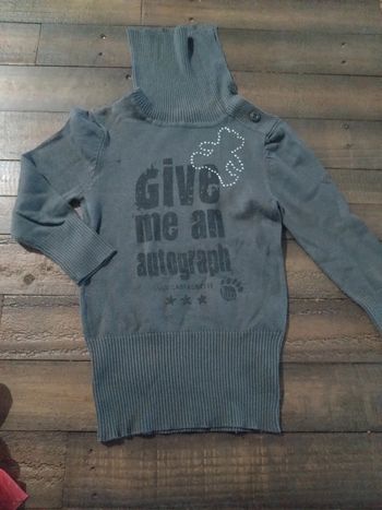 Pull long Lulu castagnette 5 6 ans