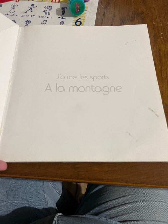 Livre j’aime les sports à la montagne - photo numéro 2