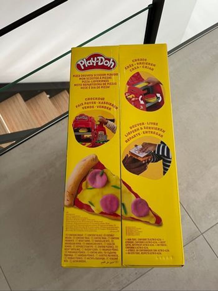 Mon scooter à pizza play doh pâte à modeler - photo numéro 2