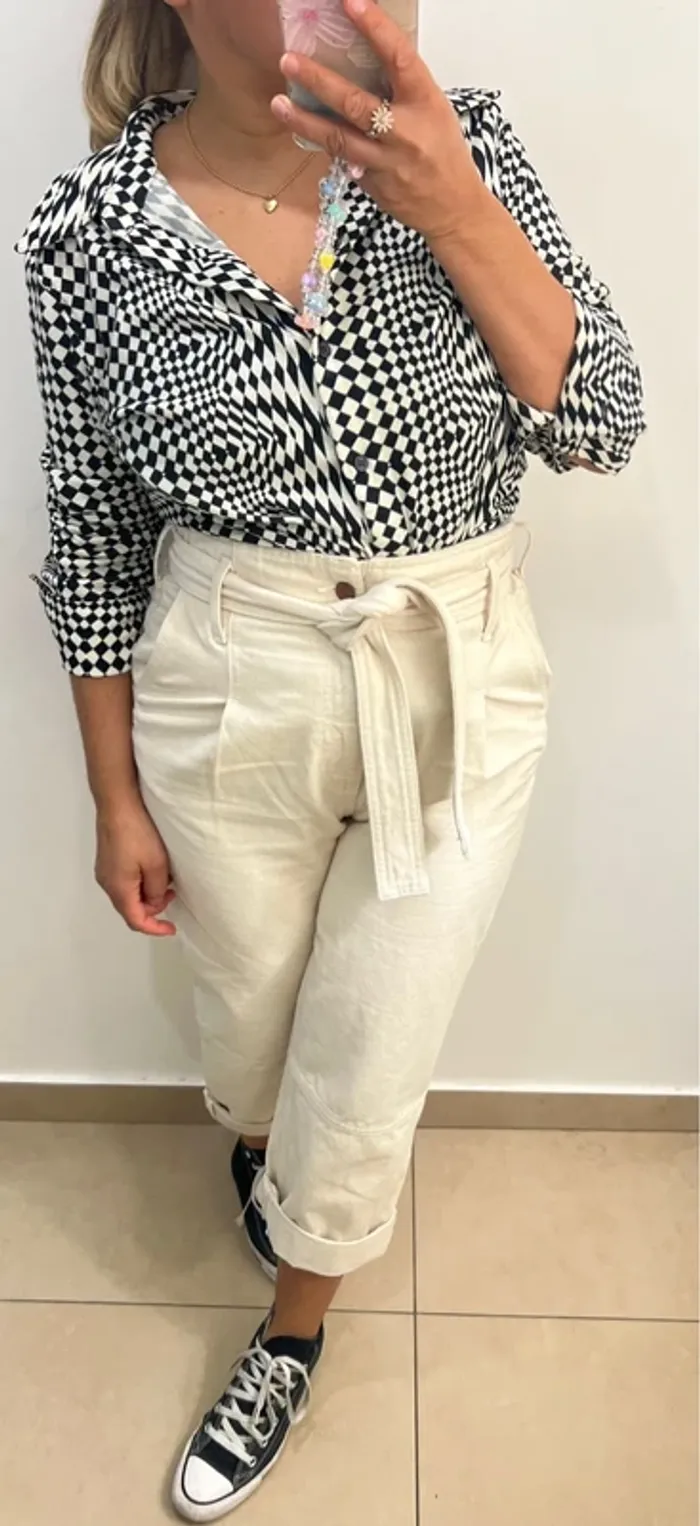 Chemise ZARA Imprimée Taille XL - photo numéro 2