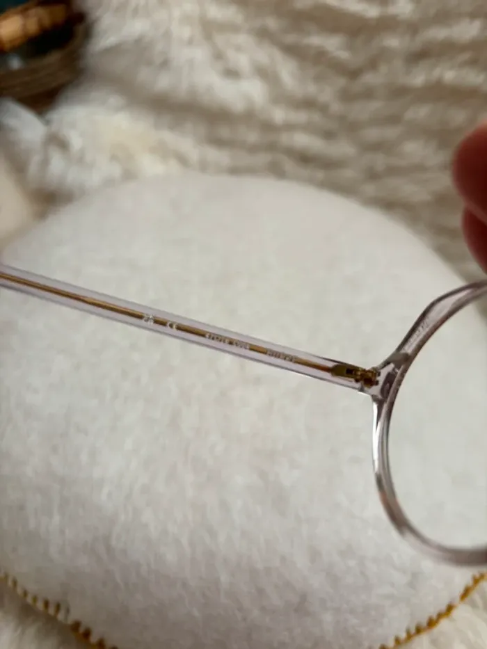 Lunettes de vue kaleos Burke transparente et paillettes - photo numéro 7
