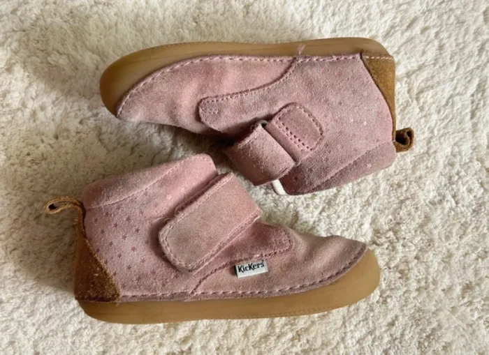 Chaussures à scratch Kickers & Bonton fille 24 - photo numéro 4