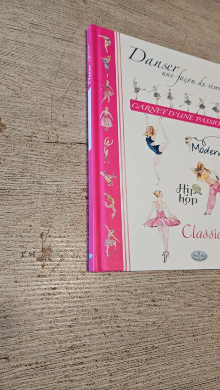 Carnet de danse, cahier intime, Piccolia, 77 pages, neuf - photo numéro 4