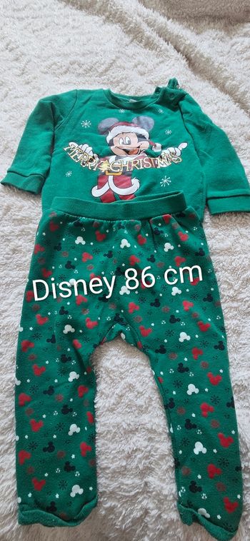 Ensemble Mickey polaire 86 cm 24 mois