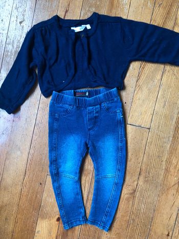 Ensemble jean et gilet