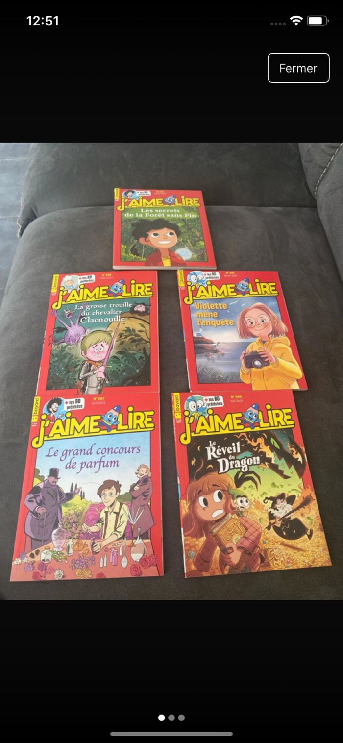 Lot de j aime lire - photo numéro 3