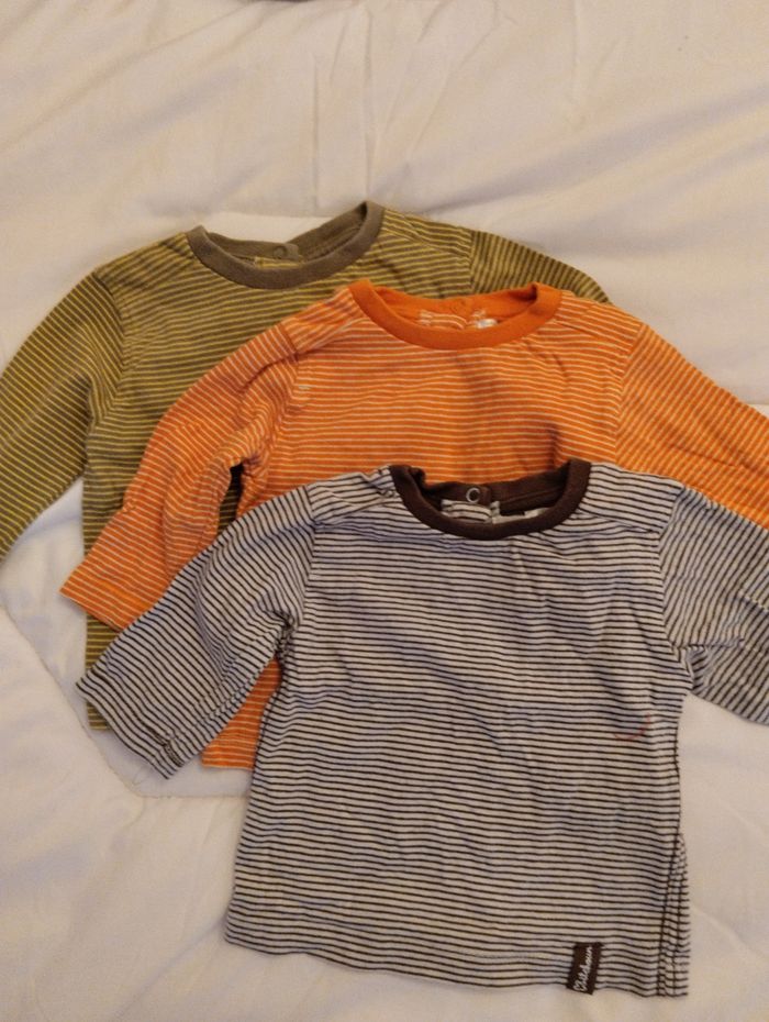 Lot 6 tee-shirts manches longues - photo numéro 3