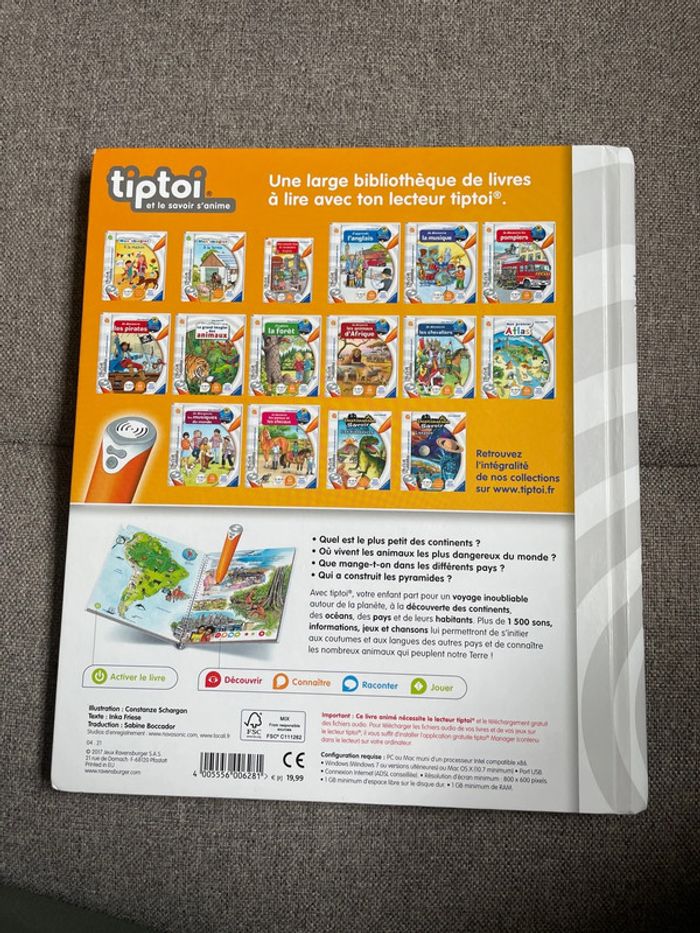 Tiptoi mon premier Atlas - photo numéro 2