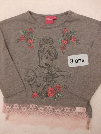 Tee-shirt Disney 3 ans