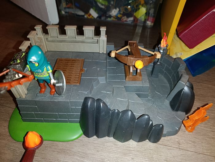 Lot playmobil dragon vert - photo numéro 2