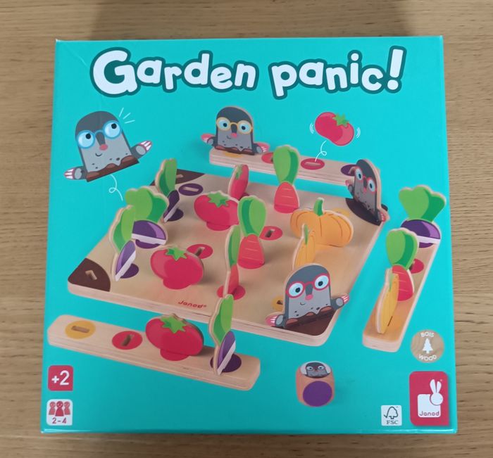 Jeu en bois Garden Panic édition Janod 2 ans + - photo numéro 2