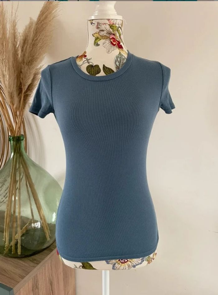 T-shirt côtelé Pimkie TXS - photo numéro 4