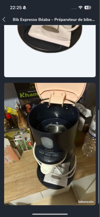 Bib Expresso Béaba - Préparateur de biberons rapide et pratique