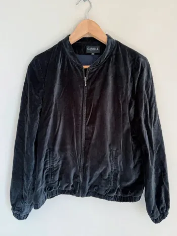 Veste velours Caroll
