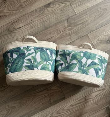 2 paniers / caches pots