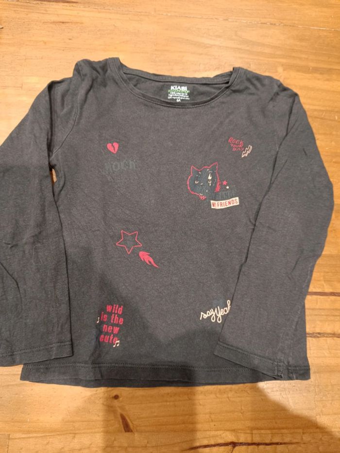 Tshirt manches longues Kiabi 6 ans