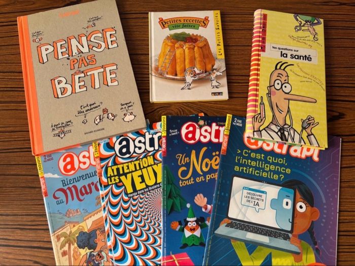 lot Astrapi pour enfants de 7 à 11 ans