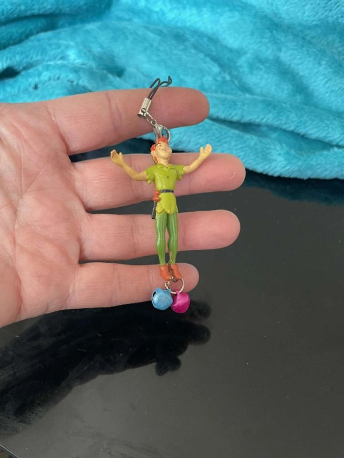 Péter Pan Figurine Porte-clés Vintage a Clochettes Disney