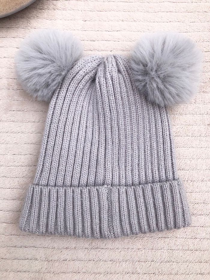 Bonnet avec pompons - 2/4 ans - Primark - photo numéro 3