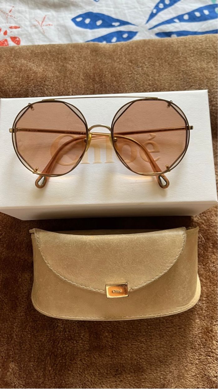 Lunette de soleil Chloé femme - photo numéro 2