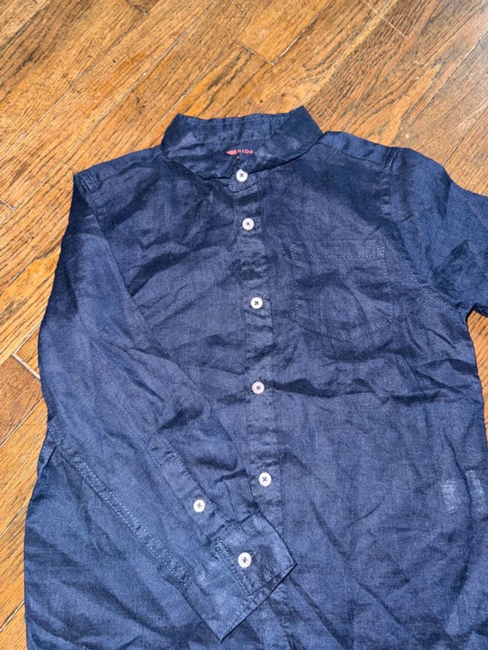 Chemise Monoprix en lin 6 ans - photo numéro 2