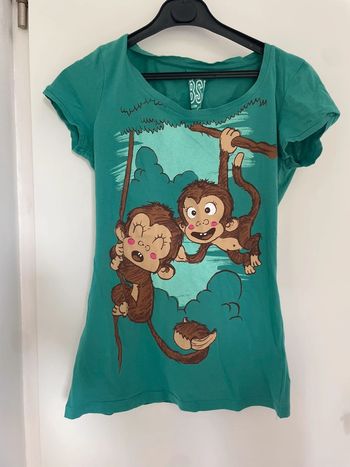 T shirt avec singes
