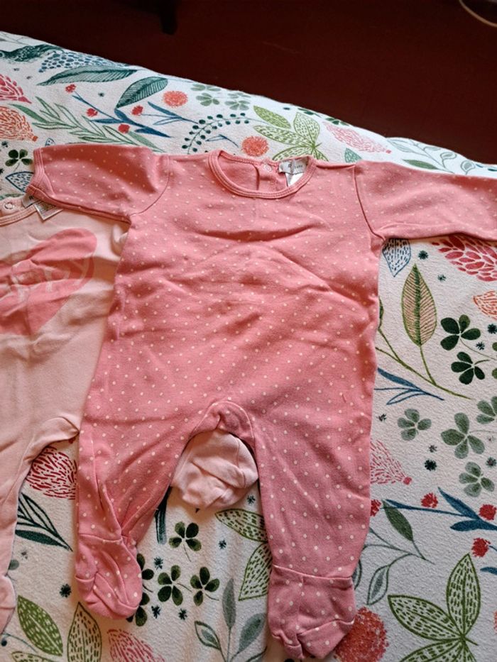 Lot de 5 pyjamas fille 3 mois - photo numéro 7