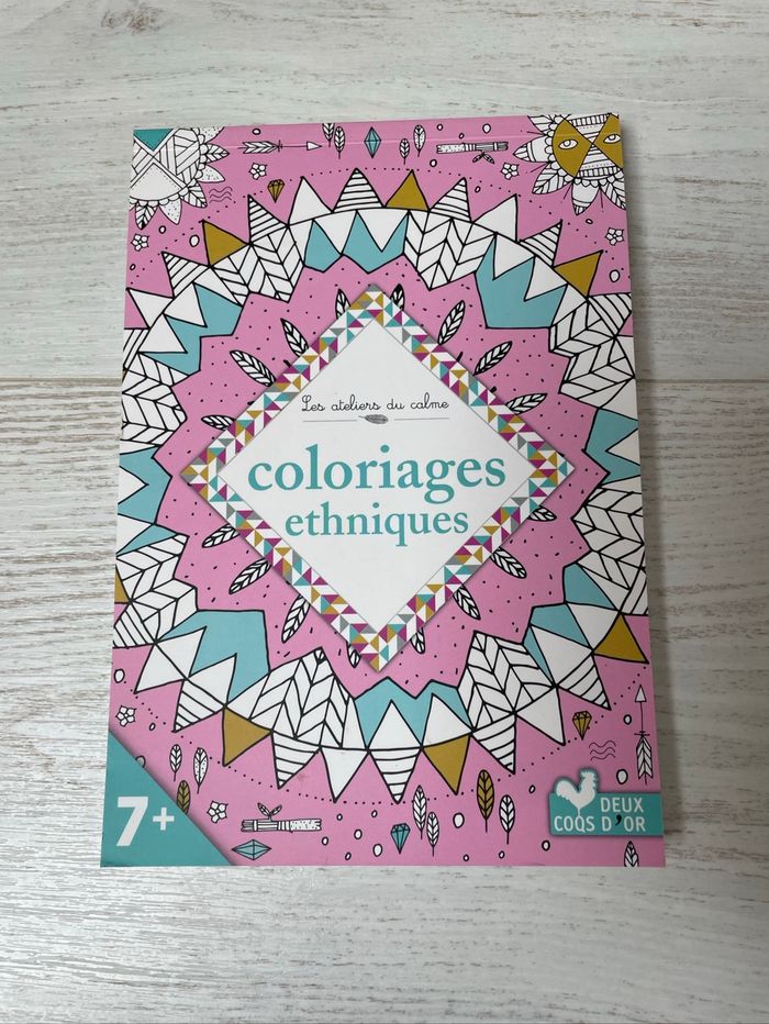 Livre coloriages ethniques