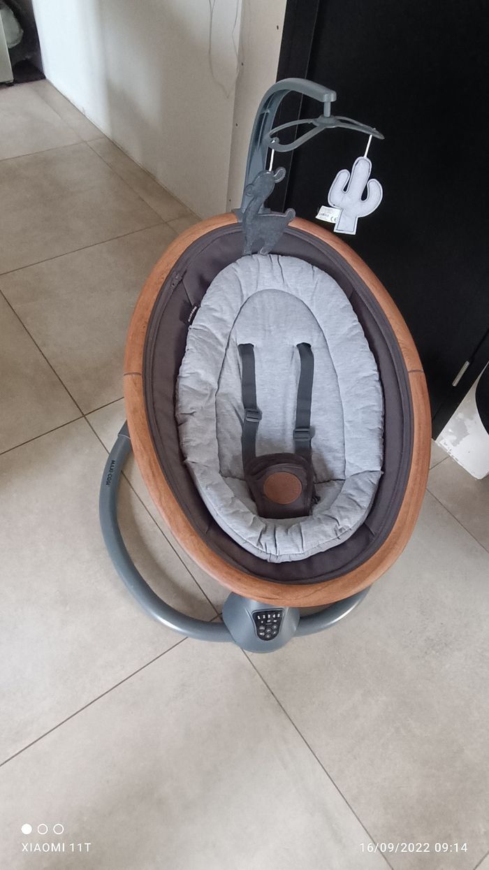 Transat balancelle cassia essentiel grey maxi cosi - photo numéro 2