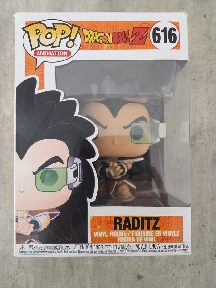 Blue Funko Pop Raditz Funko Pop! Animation 616: S6 Raditz Online Shop