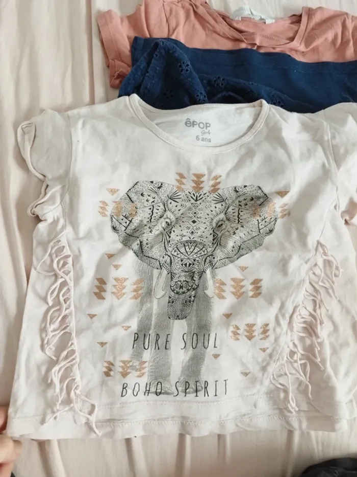 Lot 4tee shirt 6 ans - photo numéro 5