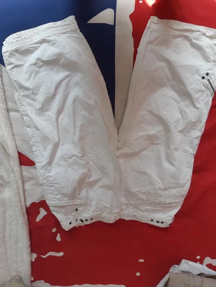 Bermuda taille 42 blanc jules - photo numéro 2